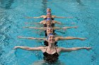 Artistic Swimming  Wheaton College 2021-22 Artistic Swimming team. - Photo By: KEITH NORDSTROM : Wheaton, Artistic Swimming
